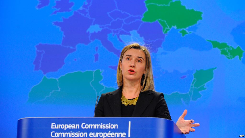 EU foreign affairs Chief Federica Mogherini
